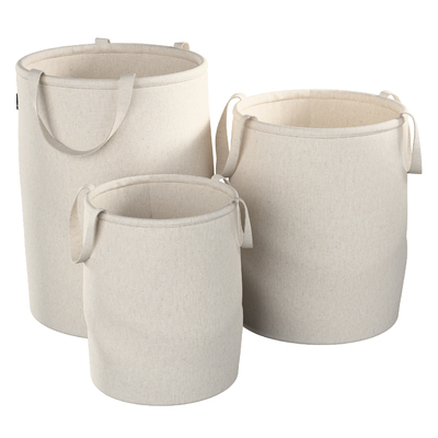 Tobi toy basket 40x60cm in collection Happiness, fabric: 133-65