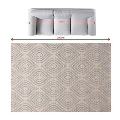 Dywan Breeze beige/raw/blue 200x290cm 200x290cm
