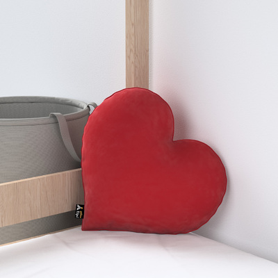Polštář Heart of Love 45x15x45cm v kolekci Posh Velvet, látka: 704-15