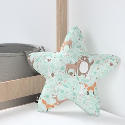 Lucky Star pagalvėlė 52x15x52cm kolekcijoje Magic Collection, audinys: 500-15