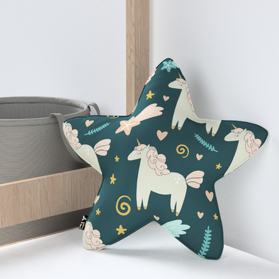 Lucky Star pagalvėlė 52x15x52cm kolekcijoje Magic Collection, audinys: 500-43