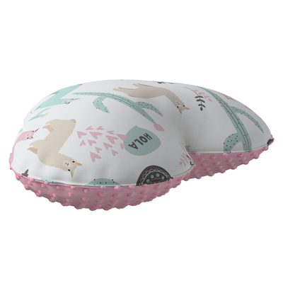 Coussin Heart of Love tissu minky