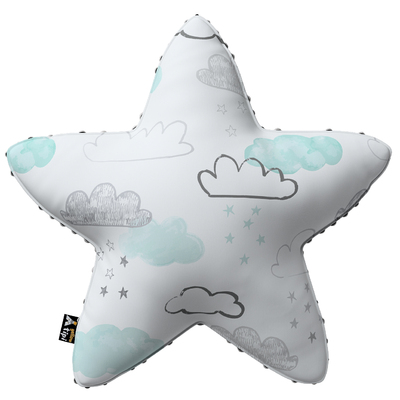 Kissen Lucky Star aus Minky
