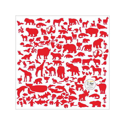 World Animals Red