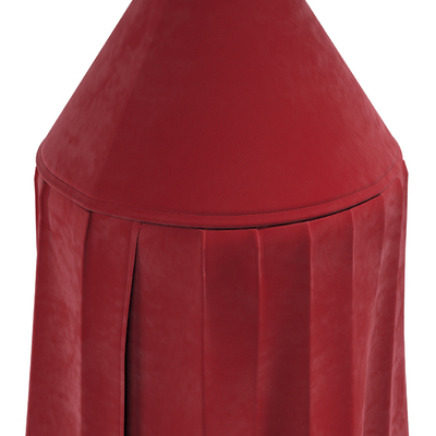 Baldachim do łóżeczka 50cmx230cm w kolekcji Posh Velvet, tkanina: 704-15