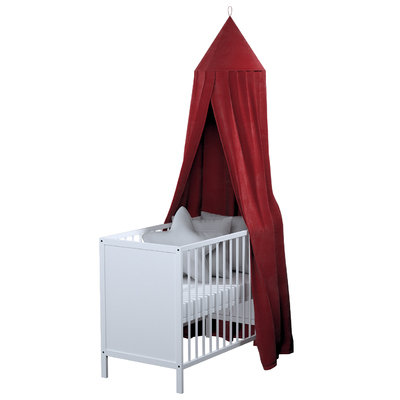 Baldachim do łóżeczka 50cmx230cm w kolekcji Posh Velvet, tkanina: 704-15