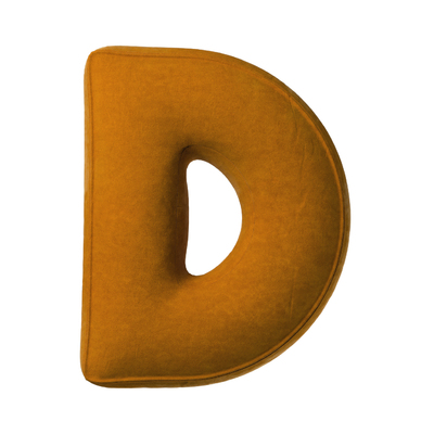 Buchstabenkissen D