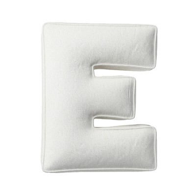 Coussins lettre E