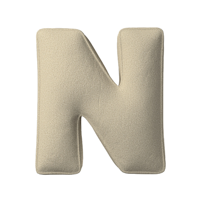 Letter pillow N