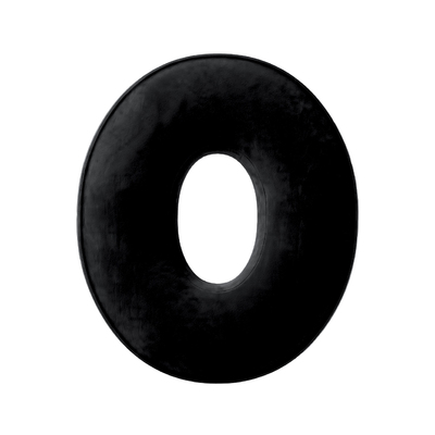 Letter pillow O