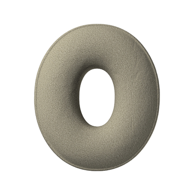 Letter pillow O