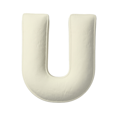 Letter pillow U