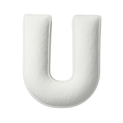 Letter pillow U