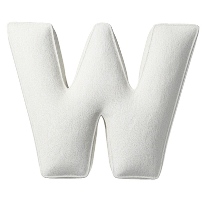 Coussins lettre W