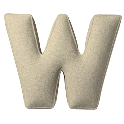 Coussins lettre W