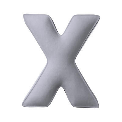 Letter pillow X