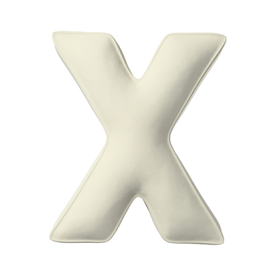 Letter pillow X