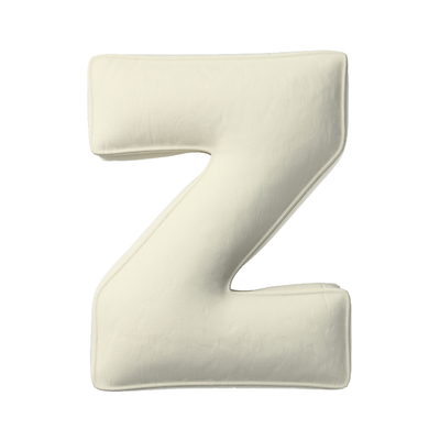 Coussins lettre Z