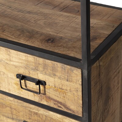 Polc Loft fiókos 100 x 40 x 181 cm