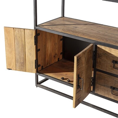 Polc Loft fiókos 100 x 40 x 181 cm