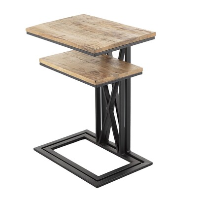 Komplet stolików Loft III 2szt. 47/40 x 33/20 x 60/45 cm