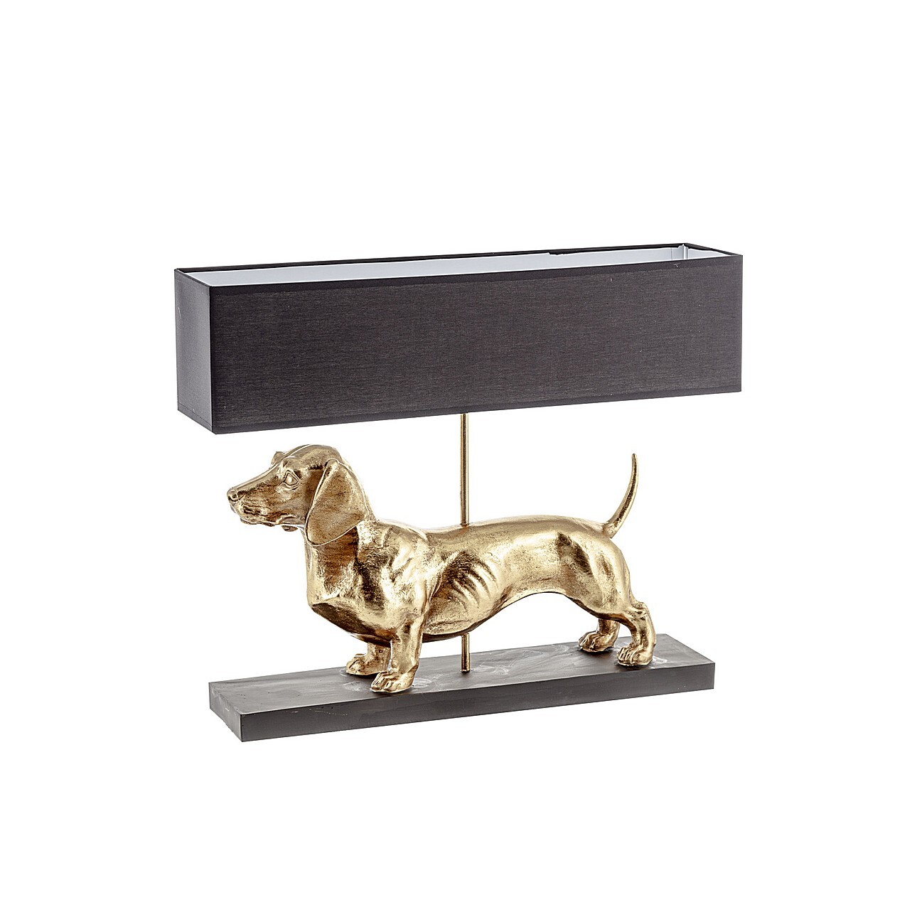 Lampa stołowa Gold Dog 48cm