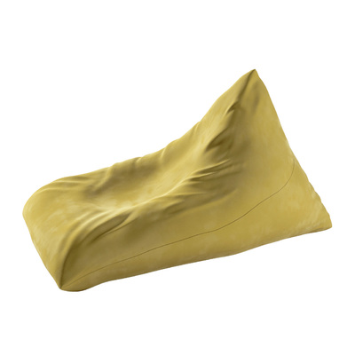 Pouf-couch ø40 x 140 x 100 cm in collection Posh Velvet, fabric: 704-27