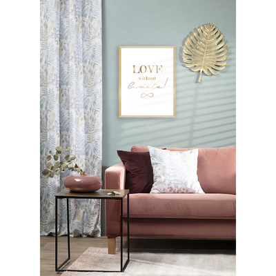 Obraz Love Gold 30 x 40 cm