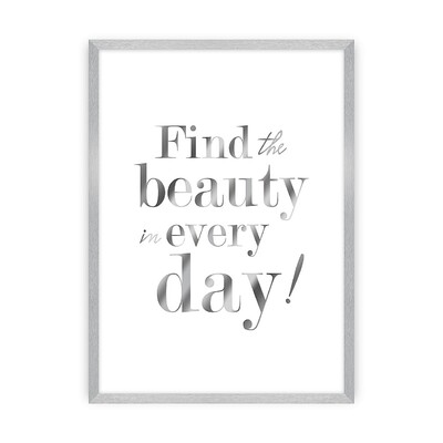 Obraz Beauty Silver