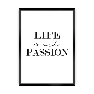 Plakát Passion 21 x 30 cm