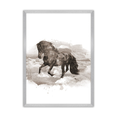 Plakát Horse 21 x 30 cm