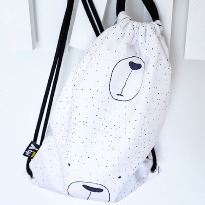 Kiddy string backpack 28x40cm in collection Magic Collection, fabric: 500-16