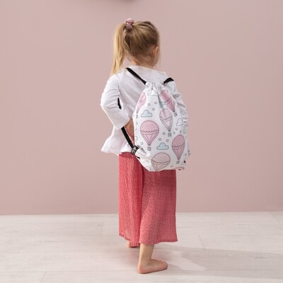 Kiddy string backpack 28x40cm in collection Magic Collection, fabric: 500-16