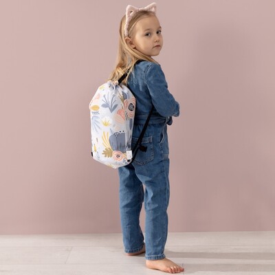 Kiddy string backpack 28x40cm in collection Magic Collection, fabric: 500-16