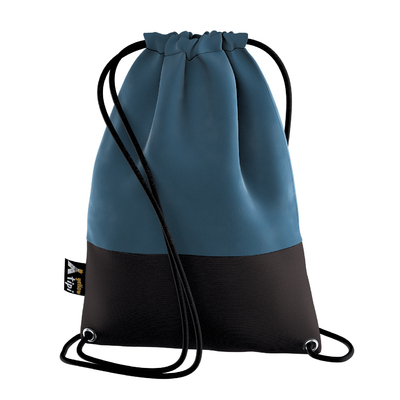 Kiddy Velvet string backpack 28x40cm in collection Posh Velvet, fabric: 704-16