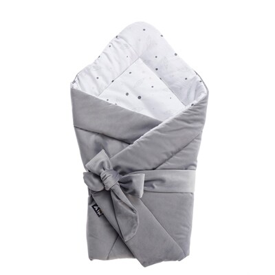 Rożek Velvet Nest Premium gray