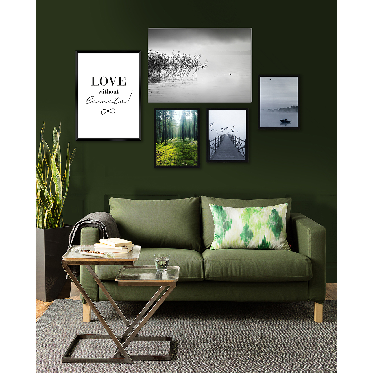 Leinwandbild By the Lake II, 50 x 35 cm günstig online kaufen
