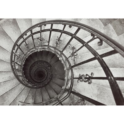 Obraz na plátně Spiral Stairs 100 x 70 cm