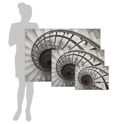 Obraz na plátně Spiral Stairs 100 x 70 cm