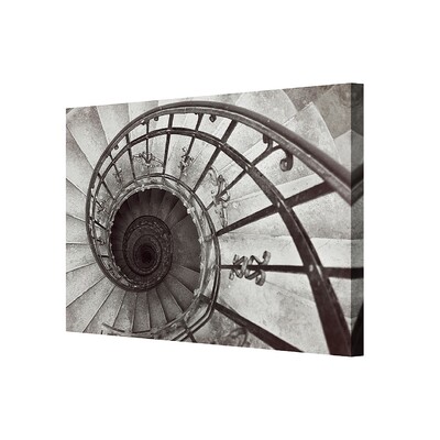 Obraz na plátně Spiral Stairs 100 x 70 cm