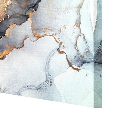 Obraz na plátně Black&Gold Abstraction 50 x 70 cm