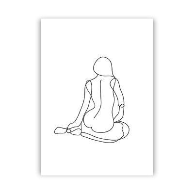 Plagát Figure Line I