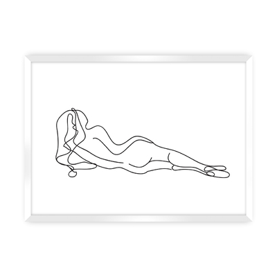 Plakát Figure Line III 40 x 30 cm