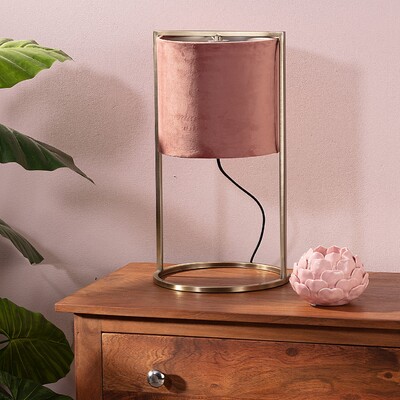 Lampa stołowa Santos Pink&Gold