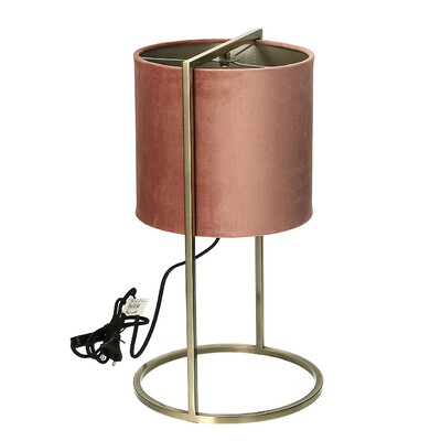 Lampa stołowa Santos Pink&Gold 45 cm