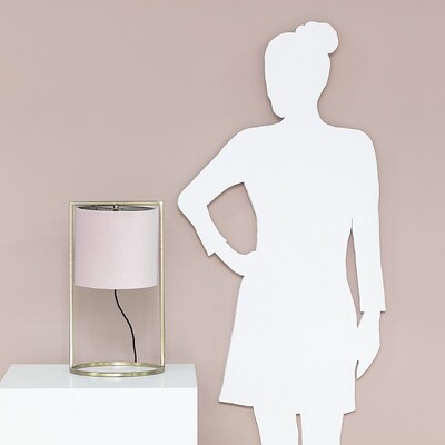 Lampa stołowa Santos Light Pink 45 cm
