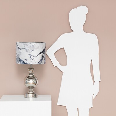Lampa stołowa Marble Grey 55,5 cm