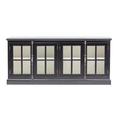 Komoda Josephine Black 190cm 190 x 45 x 85 cm