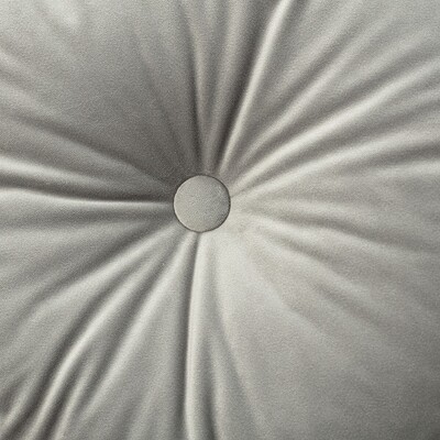 Round pillow with button ⌀40 cm in collection Velvet, fabric: 704-11