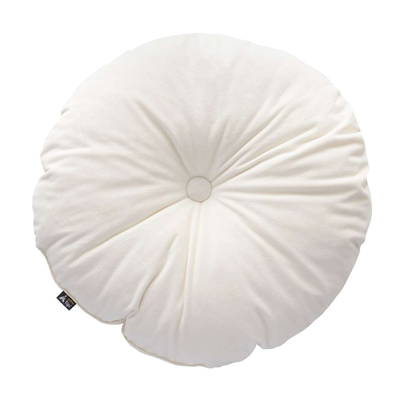Rund velourpude